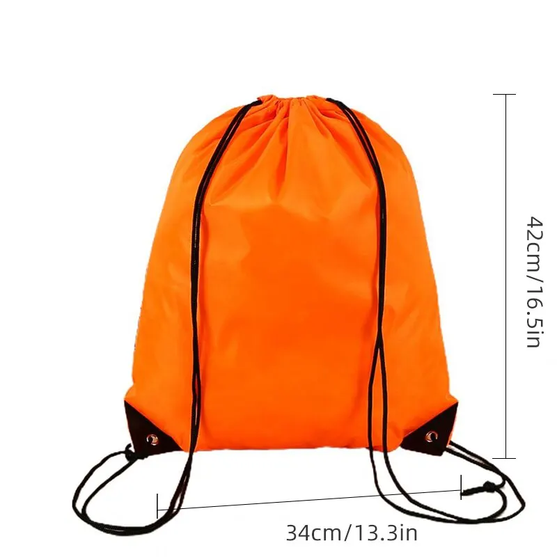 Eco Polyester Bundle Pocket Race Backpack Portable Waterproof Shopping Pack Backpacks Portable Men Women Outdoor Sports Gym Bag - Image 2