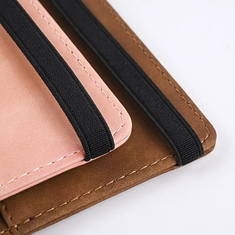 Men PU Leather Wallet Travel Passport Purse Card Male Travel Accessories Hand Carry Passport Business Cards Holder Wallet - Image 6