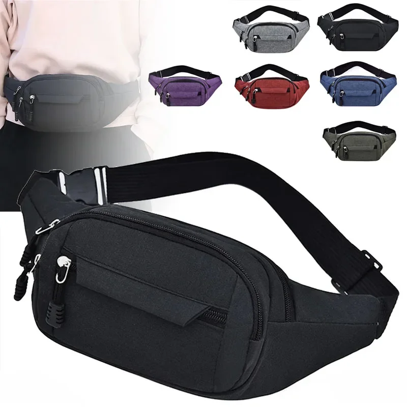 2024 Mobile Waist Bag for Men Women Multifunctional Large Capacity Belt Bag Anti Splash Wear-resistant Construction Site Pochete - Image 4